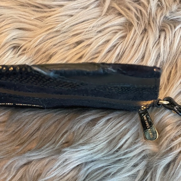 Michael Michael Kors MK Multi Layer Wristlet Purse Black - Picture 7 of 14